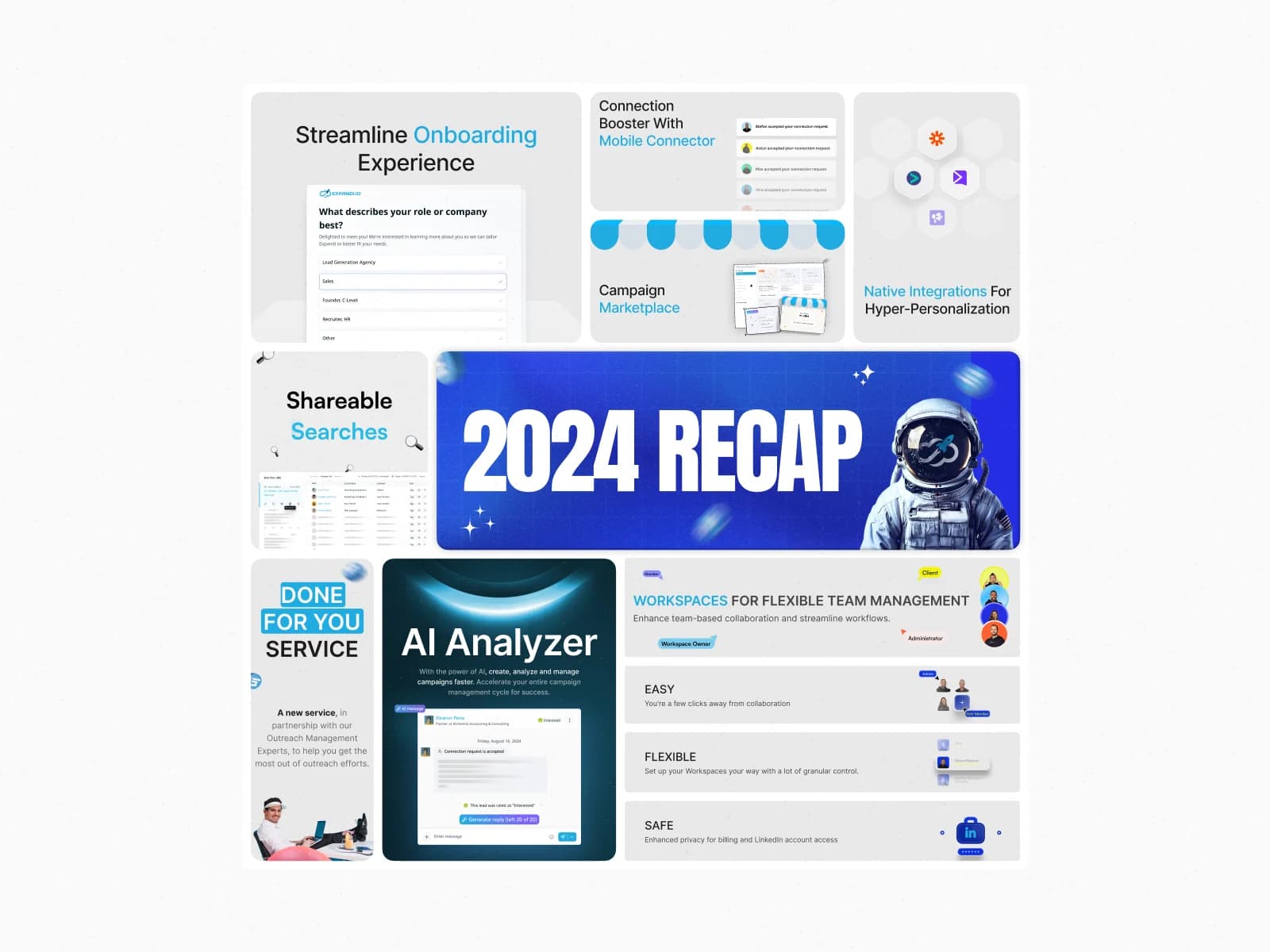 The 2024 recap: a year of launches in one graphic