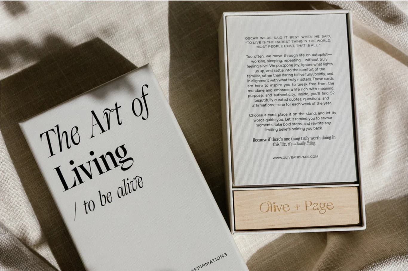 The Art of Living journal
