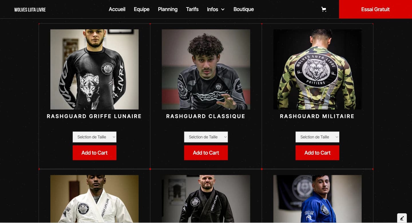 Shop: rash guards and kimonos